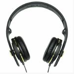 Angle & Curve Carboncans Headphones With Mic (carbon black & metallic gold)