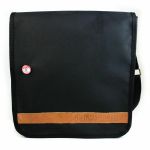 Mukatsuku 12 Inch Vinyl Record Messenger Shoulder Bag 25 (black bag holds 25 x 12'' records) *Juno Exclusive*