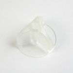 Plastic Spindle 45 Adapter For Playing Dinked 7" Records (clear)