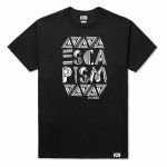 101 Apparel Escapism T-Shirt With Cassette & Mix CD (black, medium)