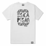 101 Apparel Escapism T-Shirt With Cassette & Mix CD (white, medium)