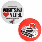 Mukatsuku Records Are Our Friends Bold Red & Mukatsuku Loves Vinyl Slipmat Twin Pack *Juno Exclusive*