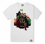 101 Apparel Fuse Green Kingston T Shirt (white, large)