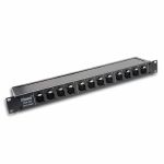 Hosa PDR-369 XLR3 Female To XLR3 Male 12 Point Patchbay