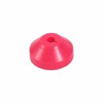 Bags Unlimited 45 RPM 7" Vinyl Record Adapter Dome (red/plastic/single)