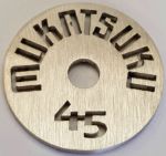 Mukatsuku Laser Cut Steel 45 Adapter For Dinked 7 Inch Records *Juno Exclusive*