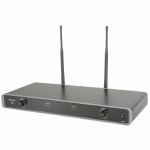 Chord NU2 Dual UHF Neckband & Lapel Wireless Microphone System (863.3MHz & 864.3MHz)