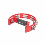 Chord Single D Shaped Tambourine (red)