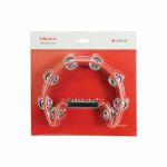 Chord Single D Shaped Tambourine (red)