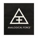 Analogical Force Logo Totebag (black with white logo print)
