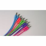 Eowave Party Colours Modular Mini-Jack Patch Cables (pack of 10, 30cm long)