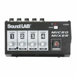 Sound LAB 4 Channel Mono Mixer