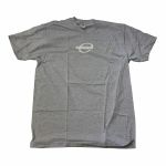 Environ Records T Shirt (grey with white logo, large)