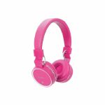 AV Link Rechargeable Wireless Bluetooth Noise Cancelling Headphones (pink)