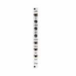 2hp LPF Four Pole Voltage Controlled Low Pass Filter Module (silver faceplate)