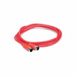 Hosa MID315 MIDI Cable (15 ft, red)