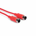 Hosa MID315 MIDI Cable (15 ft, red)