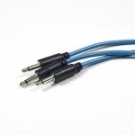 Befaco 120cm Patch Cables (blue, pack of 3)