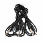 Befaco 3.5mm Minijack To 6.3mm Jack Patch Cables (100cm length, pack of 3)