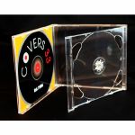 Covers 33 Slim Double CD Case With Clear Tray