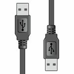 AV Link USB 2.0 Type A Plug To Type A Plug Lead (1.5m)