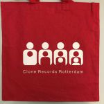 Clone Records Tote Bag (red)