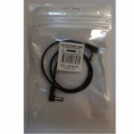 EBS DC1 Flat Power Distribution Cable With Angled To Angled Contacts (black, 48cm)