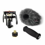 Rycote Audio Kit 046029 For Zoom H1N With Windjammer, Suspension, Adapters & Extension Handle