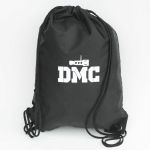 DMC Headshell Wax Drawstring Vinyl Record & DJ Bag (black)