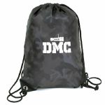 DMC Headshell Wax Drawstring Vinyl Record & DJ Bag (night camo)