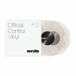 Serato Standard Colours 10" Control Vinyl Records (clear, pair)
