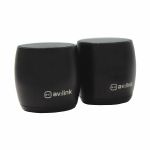 AV Link Sound Shots True Wireless Portable Bluetooth Speakers (pair)