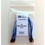 AE Modular 17cm Patchwires (blue, pack of 6)