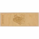 Mukatsuku Laser Etched Wooden 12" Vinyl Record Divider (wooden divider with Boogie name) *Juno Exclusive*
