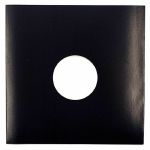 Sounds Wholesale 12" Vinyl Record Card Discobags (black, pack of 25)
