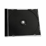 Sounds Wholesale CD Case With Black Insert Tray (single)