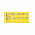 Bags Unlimited 12" Poly Chrome Translucent Yellow Record Sleeves (pack of 50)