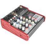 Citronic CSM-4 2-Channel Studio Mixer With USB & Bluetooth Player