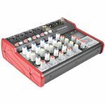 Citronic CSM-6 6-Channel Studio Mixer With USB & Bluetooth Player
