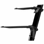 Stay Slim Series Two Tier Lightweight Column Keyboard Syntheiser Stand With Curved Arms