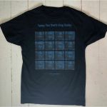 Yabby You Meets King Tubby T Shirt (black with blue print, medium)