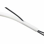 AVSL CTT1.1/25W D Line Cable Tidy Tube (white, 1.1m)