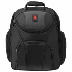 Odyssey Redline Series Backspin MK2 DJ DJ Equipment Backpack For Controller + Laptop + Accessories (black & red)