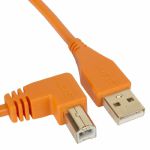 UDG Ultimate Angled USB 2.0 A-B Audio Cable (orange, 1.0m)