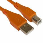 UDG Ultimate Straight USB 2.0 A-B Audio Cable (orange, 2.0m)