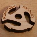 Mukatsuku Laser Etched Wooden 7" Vinyl Record Divider (wooden divider with Breaks name) *Juno Exclusive*