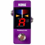 Korg Pitchblack Mini Tuner Pedal (purple)