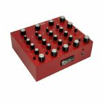 Alpha Recording System ARS Model 9000 Rotary Tabletop DJ Mixer (red)