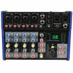 Citronic CSD6 Compact Mixer with BT and DSP Effects