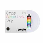 Serato Sticker Lock 12" Control Vinyl Records (clear, pair)